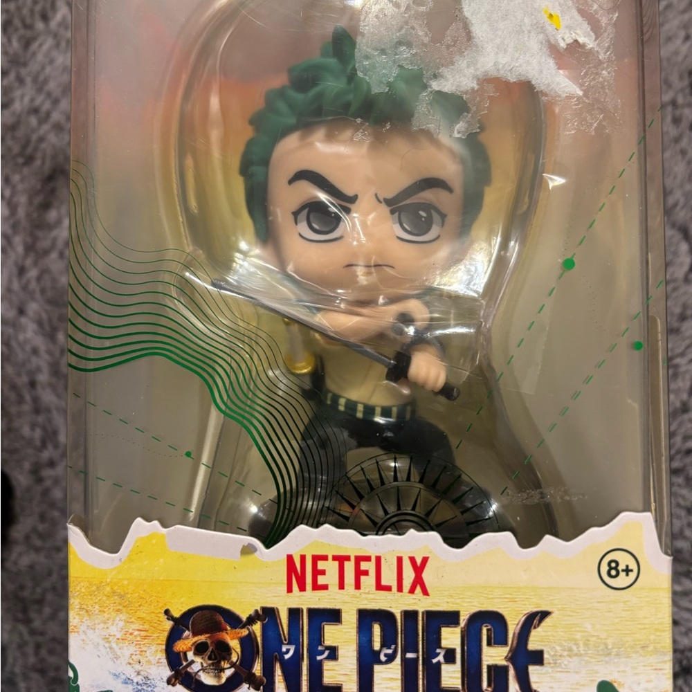 One Piece Netflix Zoro Cosbaby Bobble Head Collectible Figurine